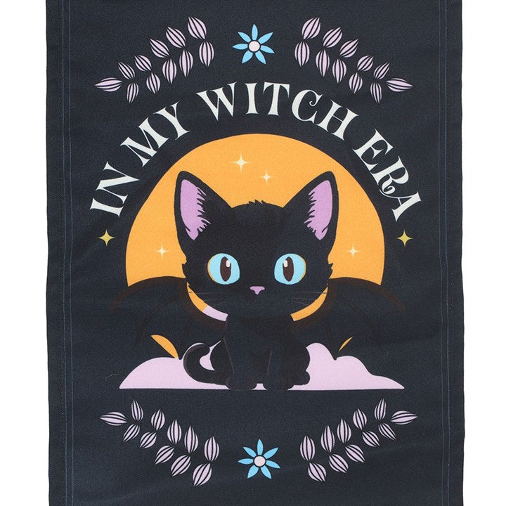 In My Witch Era Bat Cat Fabric Wall Hanging - Inspired Creative Gifts