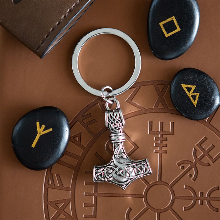 Mjölnir Hammer Keyring - Keyrings - Inspired Creative Gifts