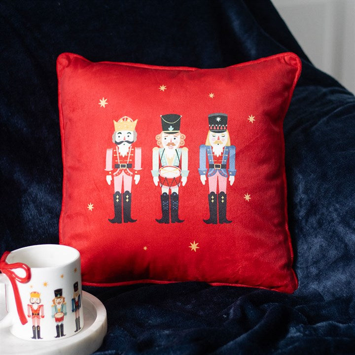 Square Nutcracker Cushion - Inspired Creative Gifts