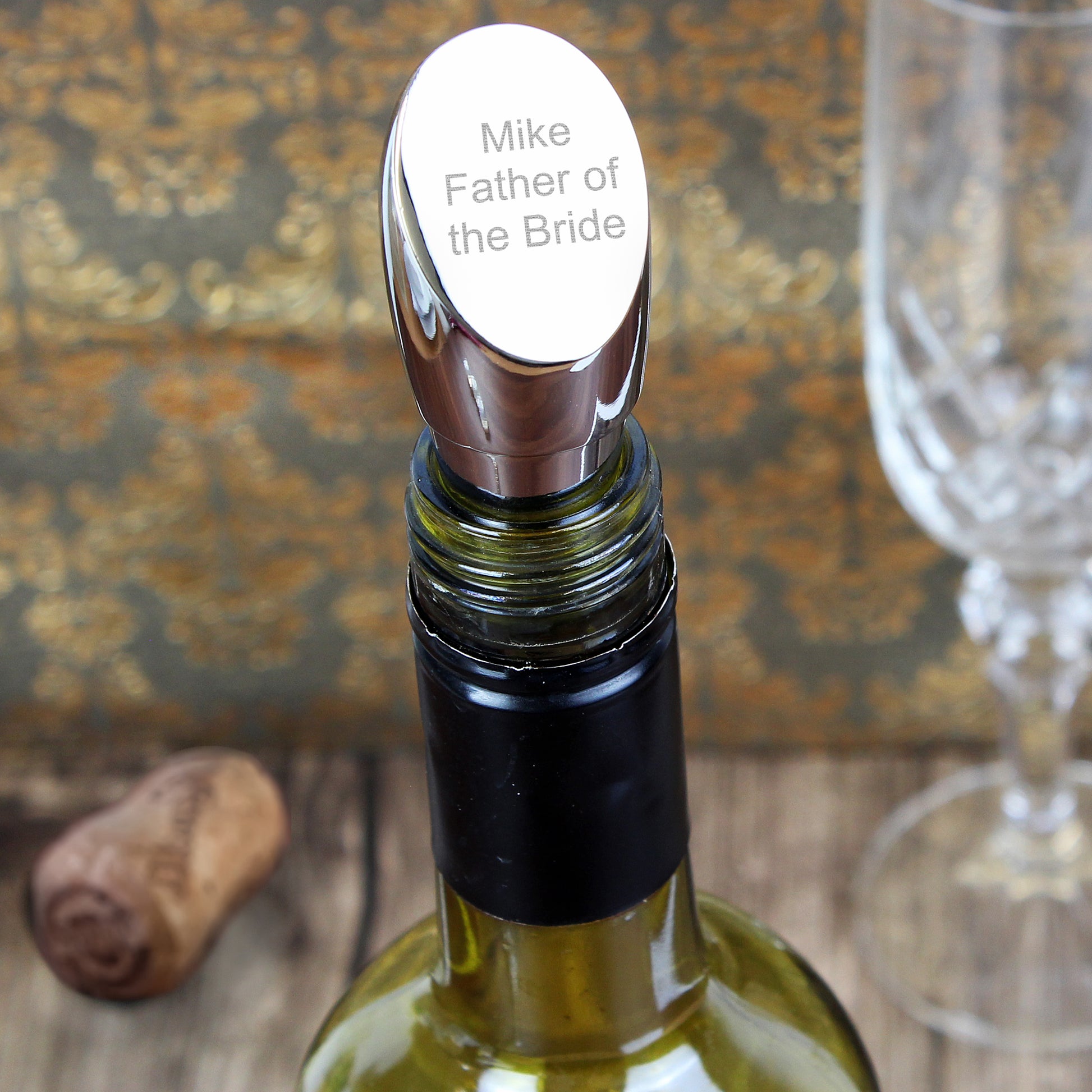 Personalised Wine Stopper - Wine Stopper - Inspired Creative Gifts