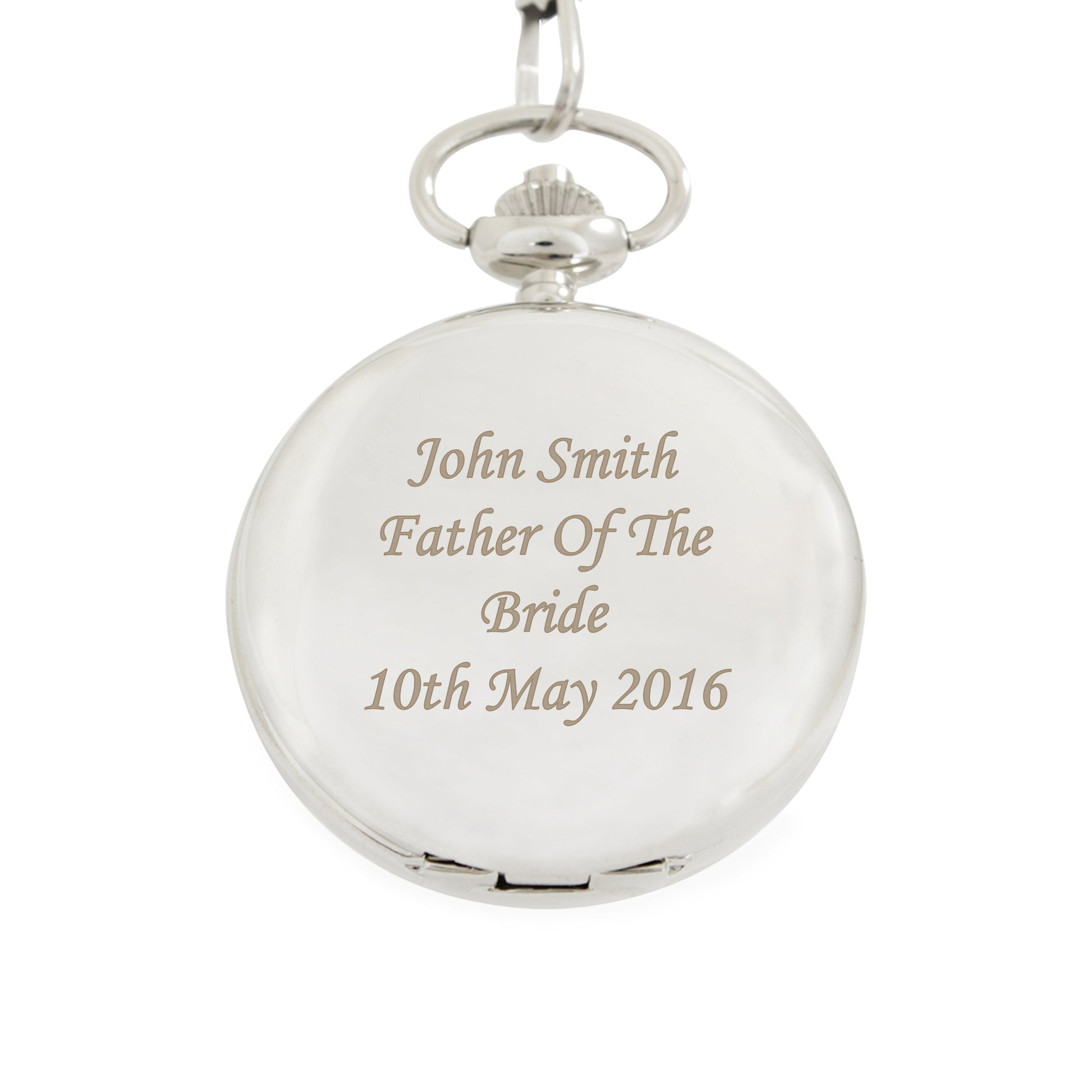 Personalised Pocket Fob Watch - Clocks & Watches - Inspired Creative Gifts