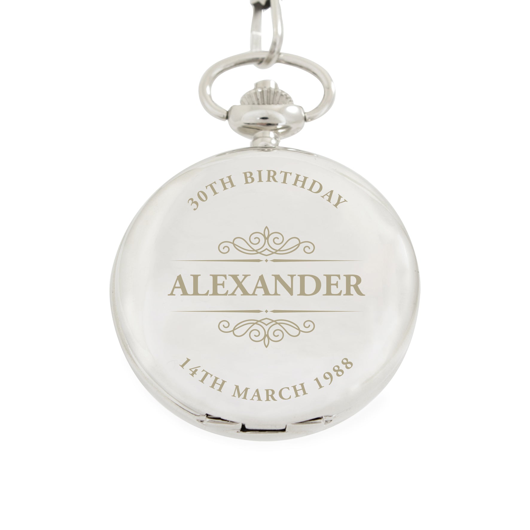 Personalised Classic Pocket Fob Watch - Clocks & Watches - Inspired Creative Gifts