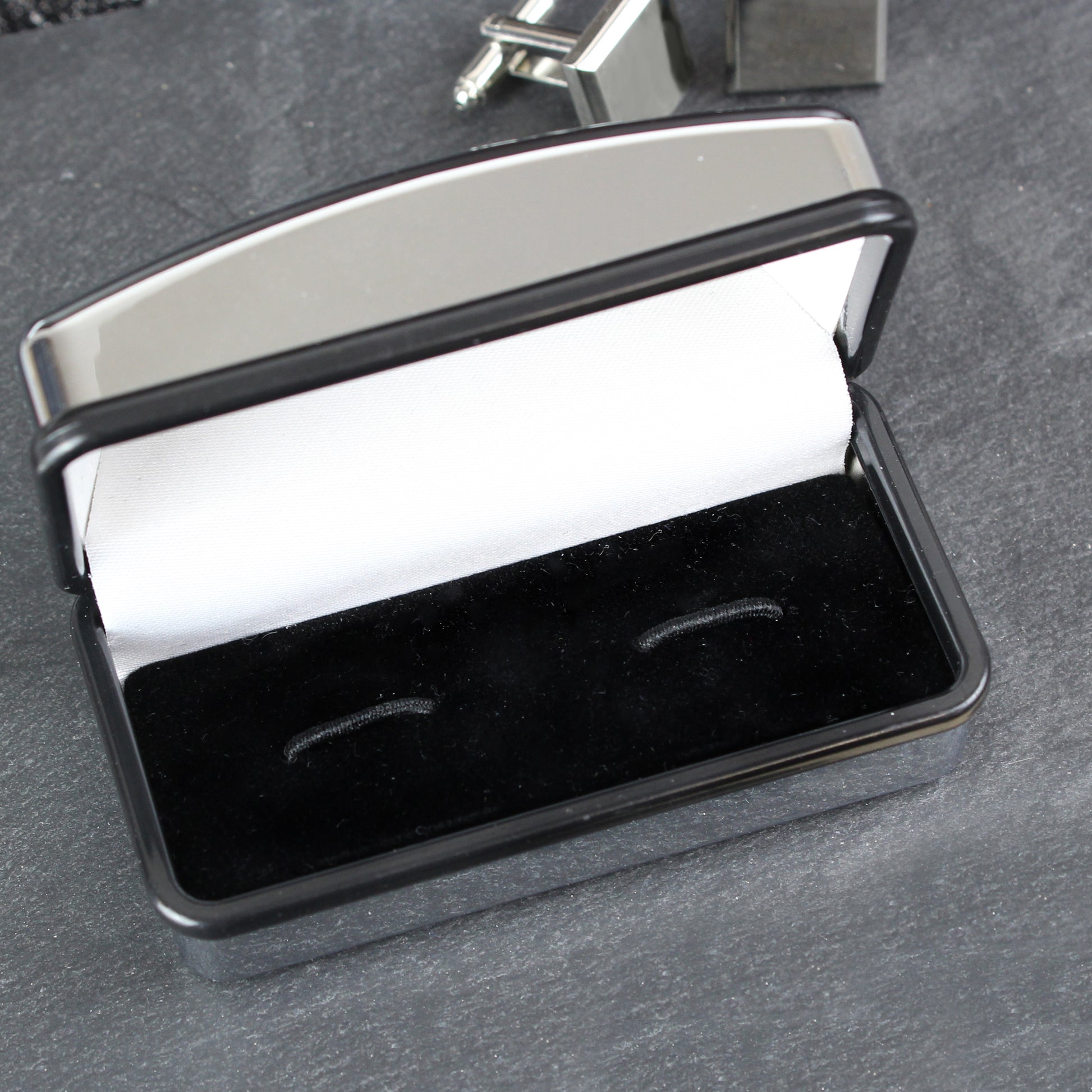 Personalised Engraved Cufflink Box - Cuff Links - Inspired Creative Gifts