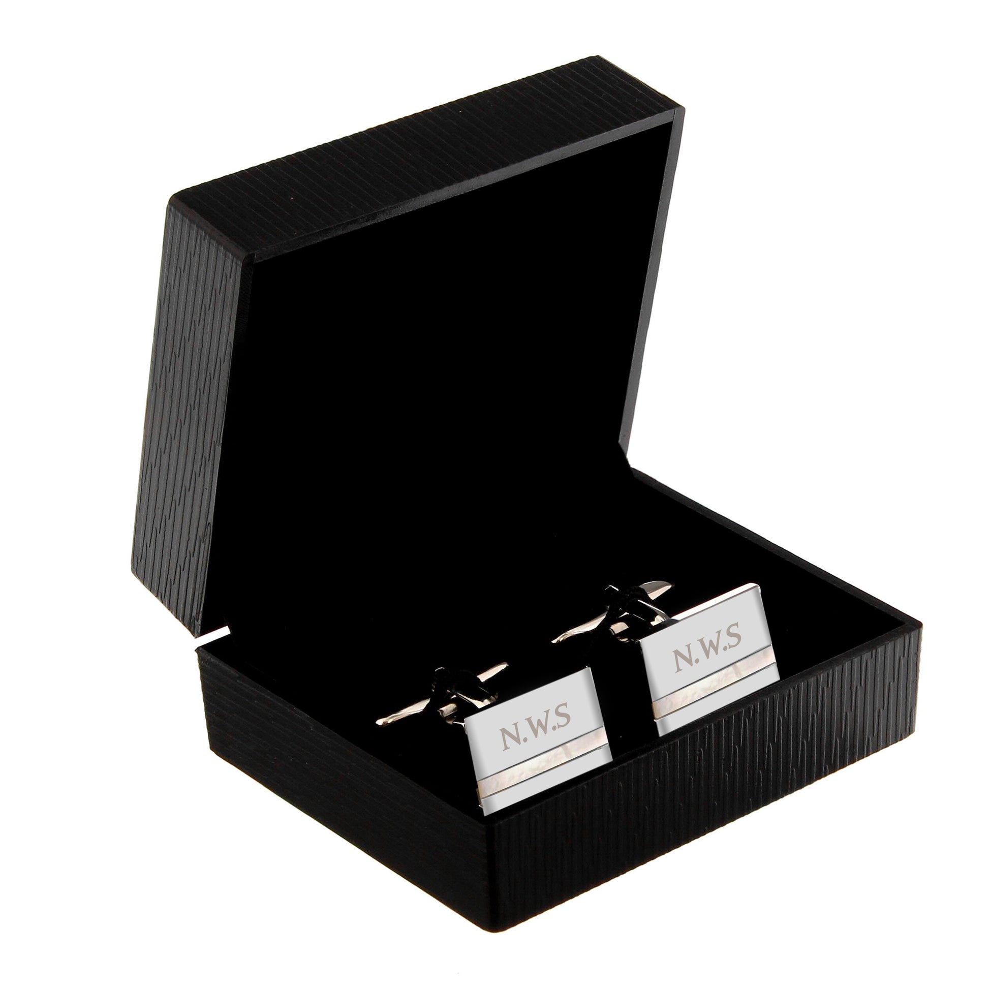 Personalised Mother of Pearl Cufflinks - Cuff Links - Inspired Creative Gifts