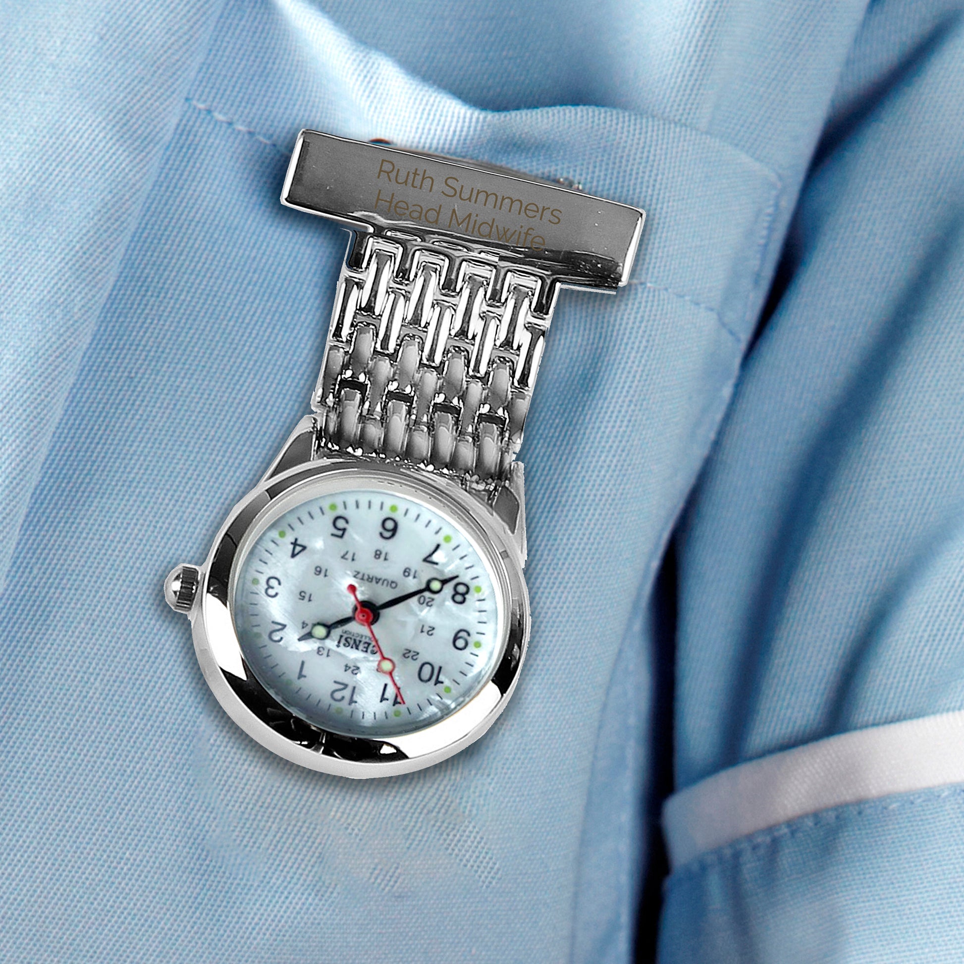 Personalised Nurse's Fob Watch - Fob Watch - Inspired Creative Gifts