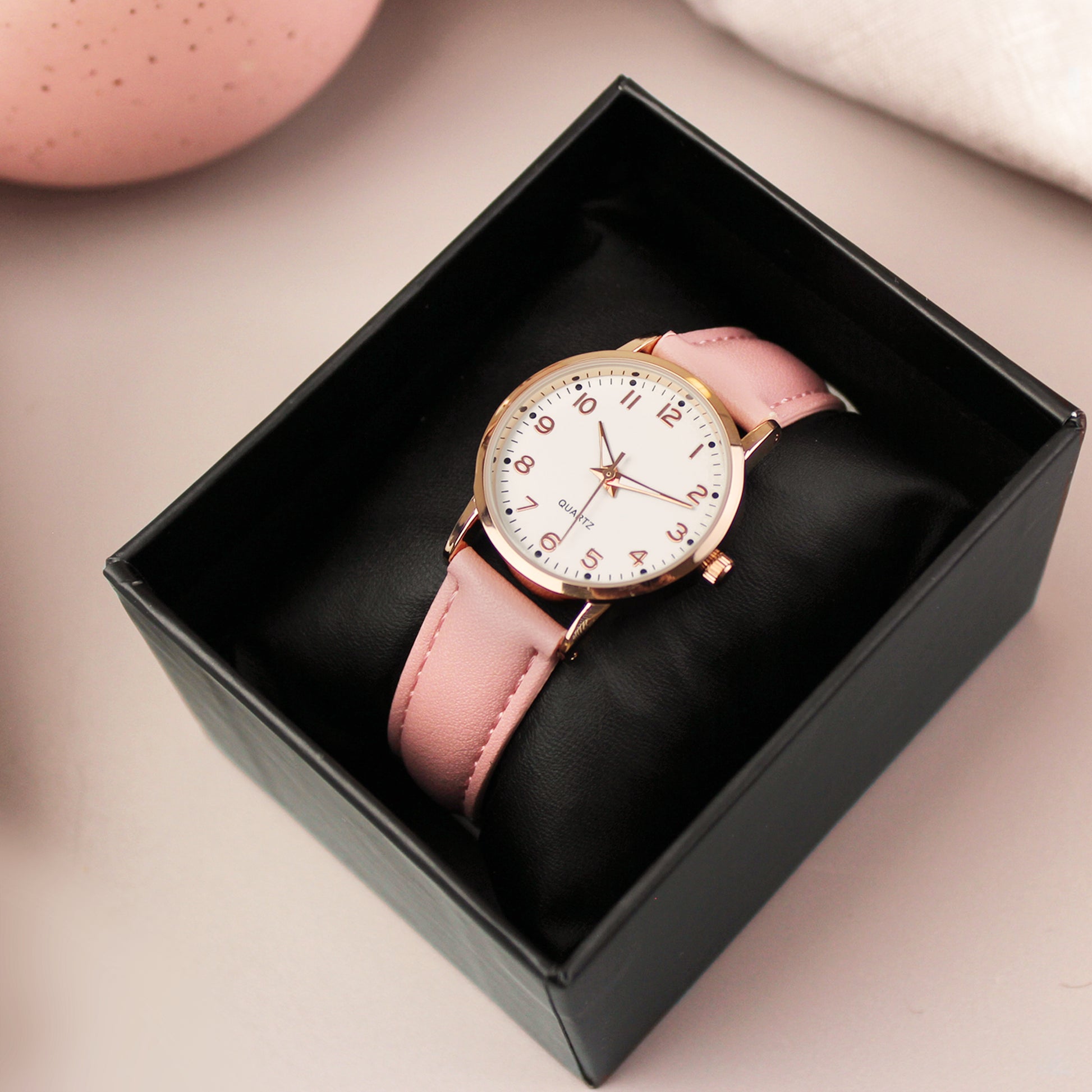 Personalised Holy Communion/Christening Pink Watch - Watch - Inspired Creative Gifts