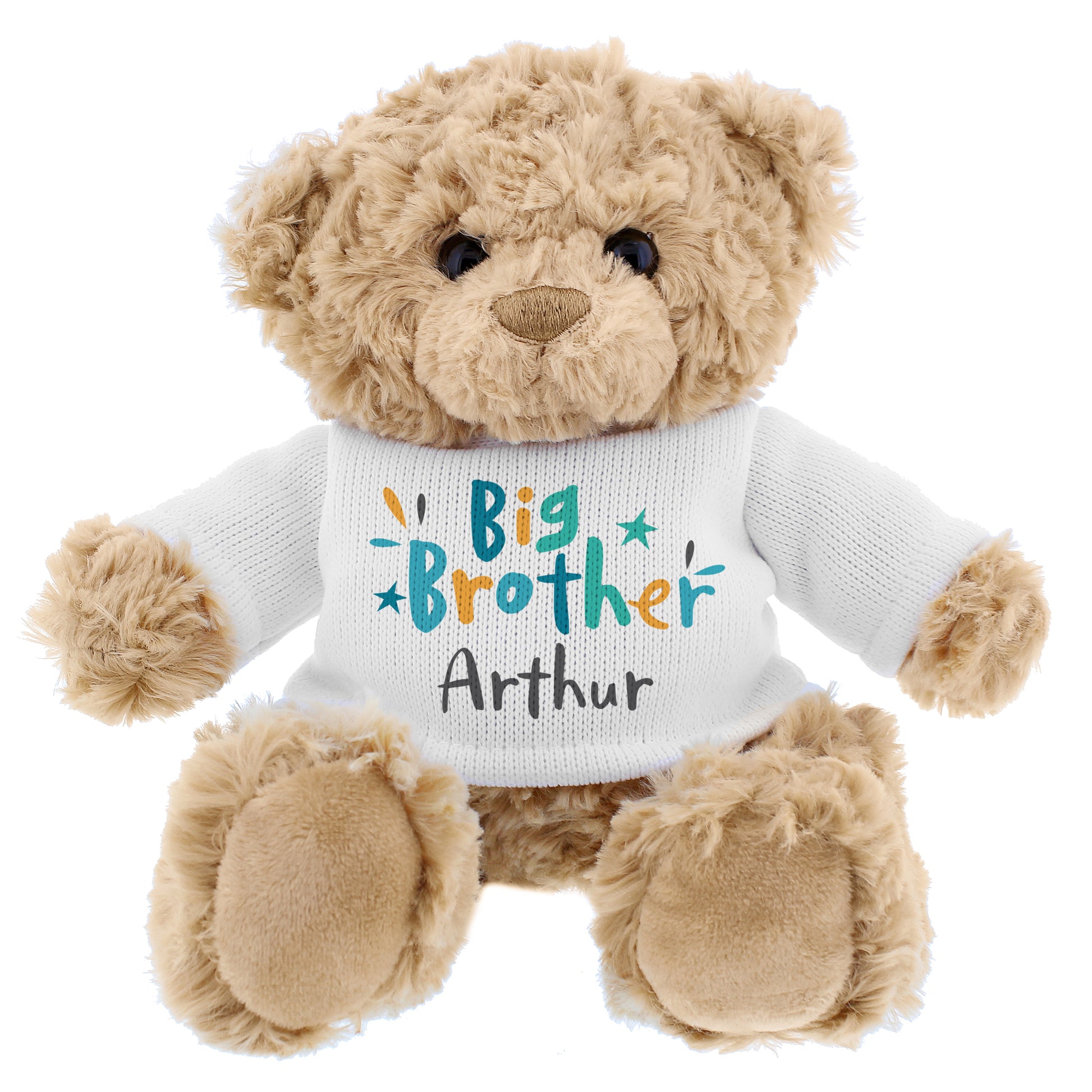 Personalised Big Brother Teddy Bear - Plush Soft Toy - Inspired Creative Gifts