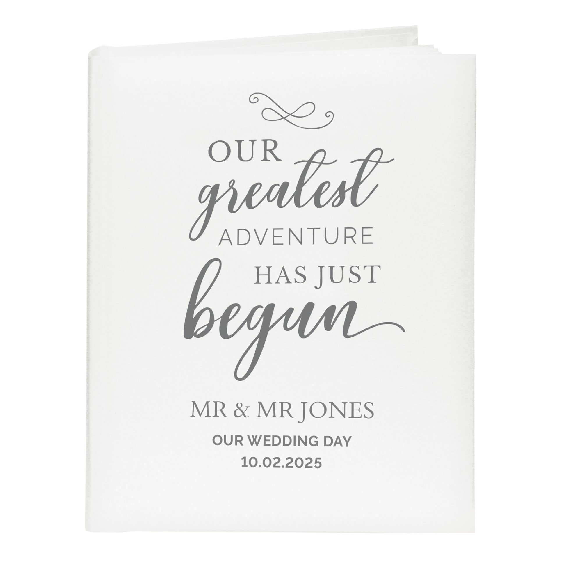 Personalised Our Greatest Adventure Traditional Photo Album - Photo Album - Inspired Creative Gifts