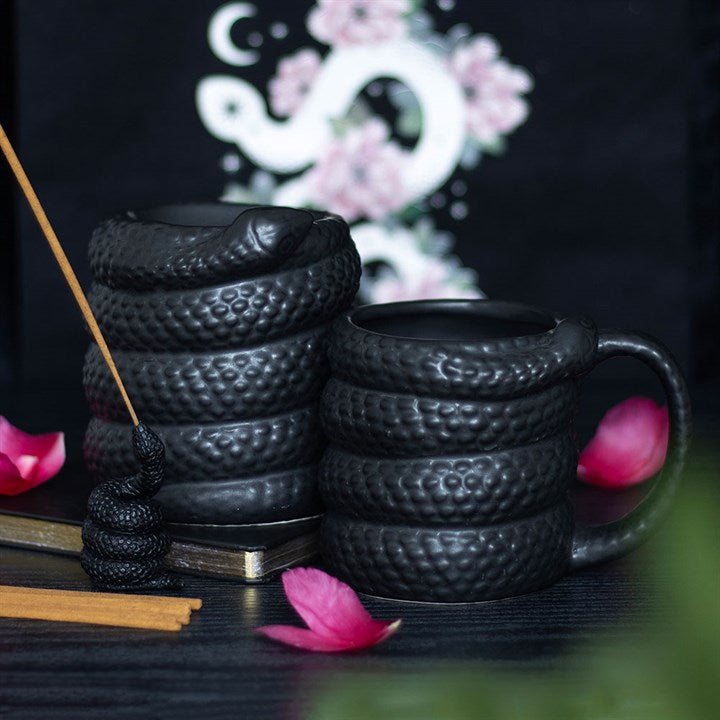 Black Snake Mug | Inspired Creative Gifts | UK Supplier