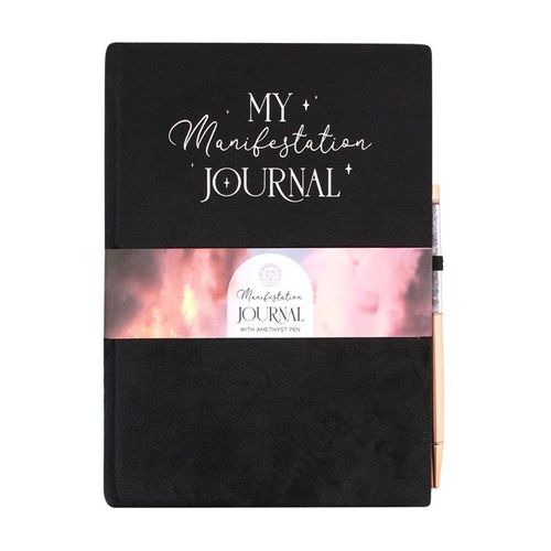 Manifestation Journal with Amethyst Pen | Inspired Creative Gifts | UK Supplier