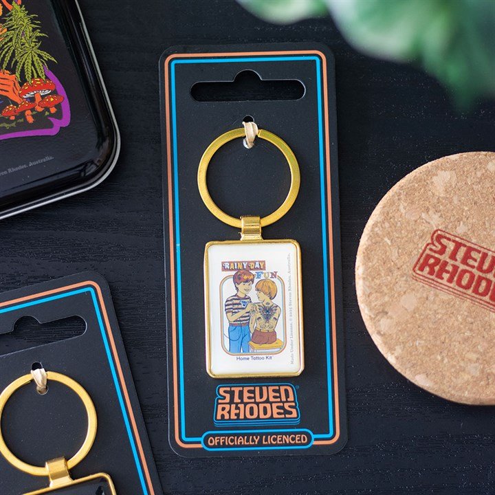 Rainy Day Fun Keyring by Steven Rhodes | Inspired Creative Gifts