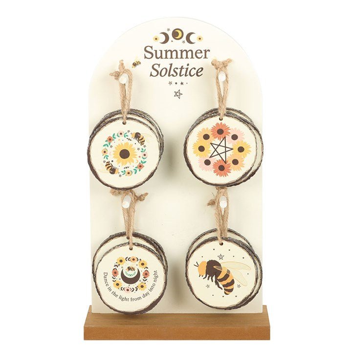 Set of 16 Summer Solstice Decorations on Display | Inspired Creative Gifts | UK Supplier