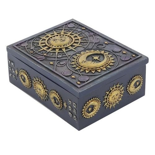 Sun and Moon Resin Storage Box | Inspired Creative Gifts | UK Supplier