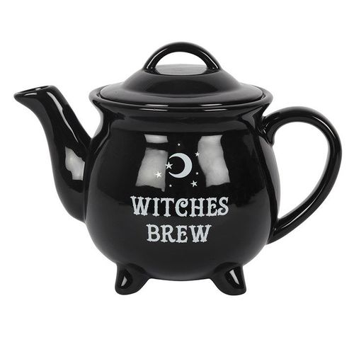 Witches Brew Ceramic Cauldron Tea Set - Inspired Creative Gifts