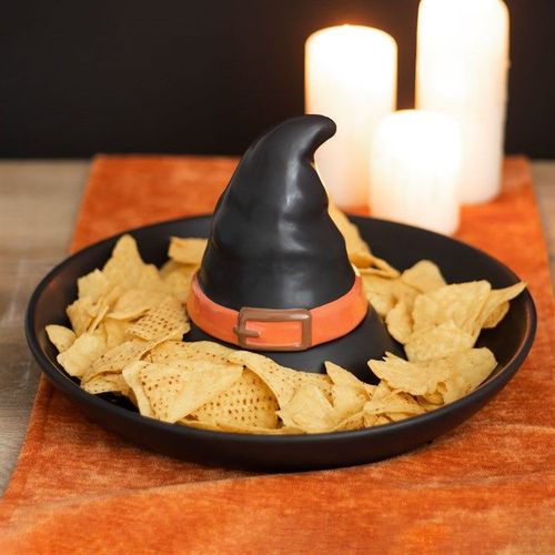Witch Hat Chip & Dip Dish - Inspired Creative Gifts