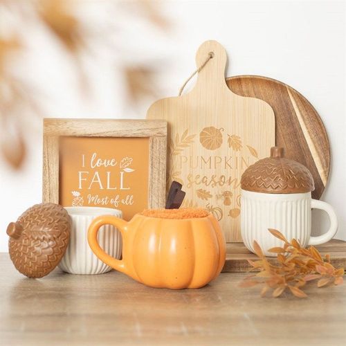 Pumpkin Season Bamboo Serving Board - Inspired Creative Gifts