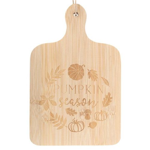 Pumpkin Season Bamboo Serving Board - Inspired Creative Gifts