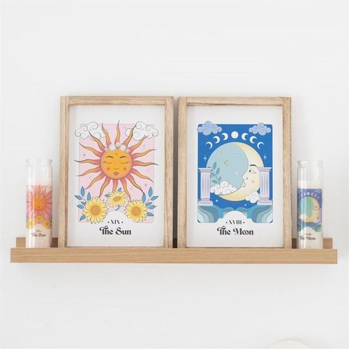 The Moon Celestial Framed Wall Print - Inspired Creative Gifts