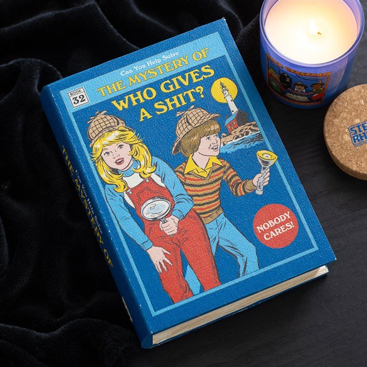 Who Gives a Shit Book Shaped Storage Box by Steven Rhodes | Inspired Creative Gifts