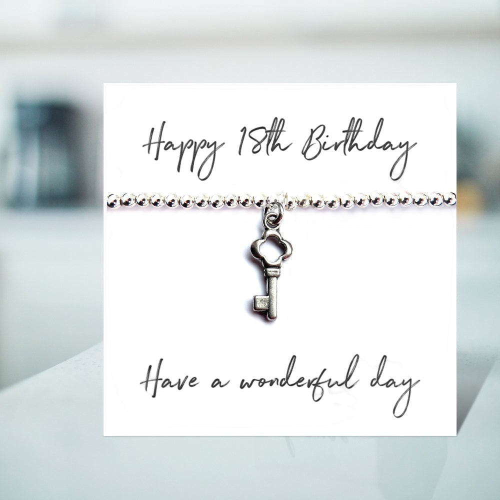 Happy 18th Birthday Bracelet Mini Gift Hamper | Womans Bracelet