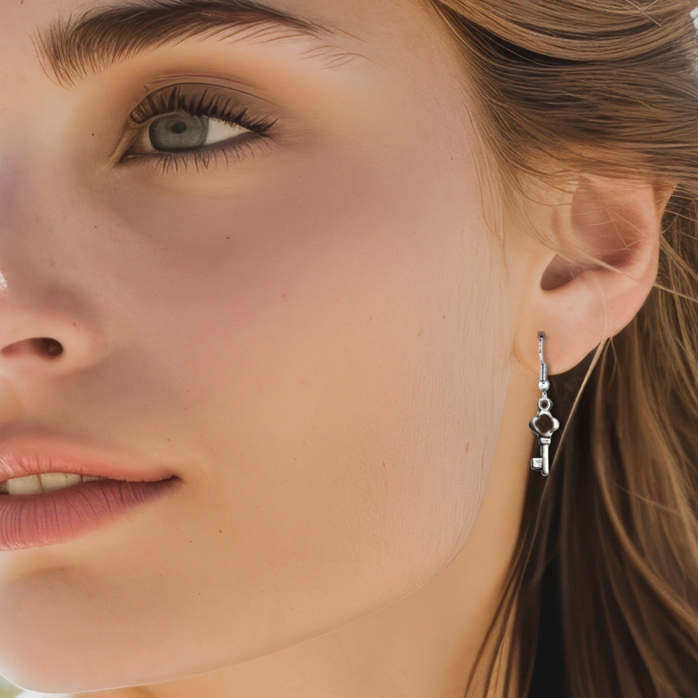 Happy 21st Birthday Earrings & Gift Card