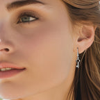Happy 21st Birthday Earrings & Gift Card