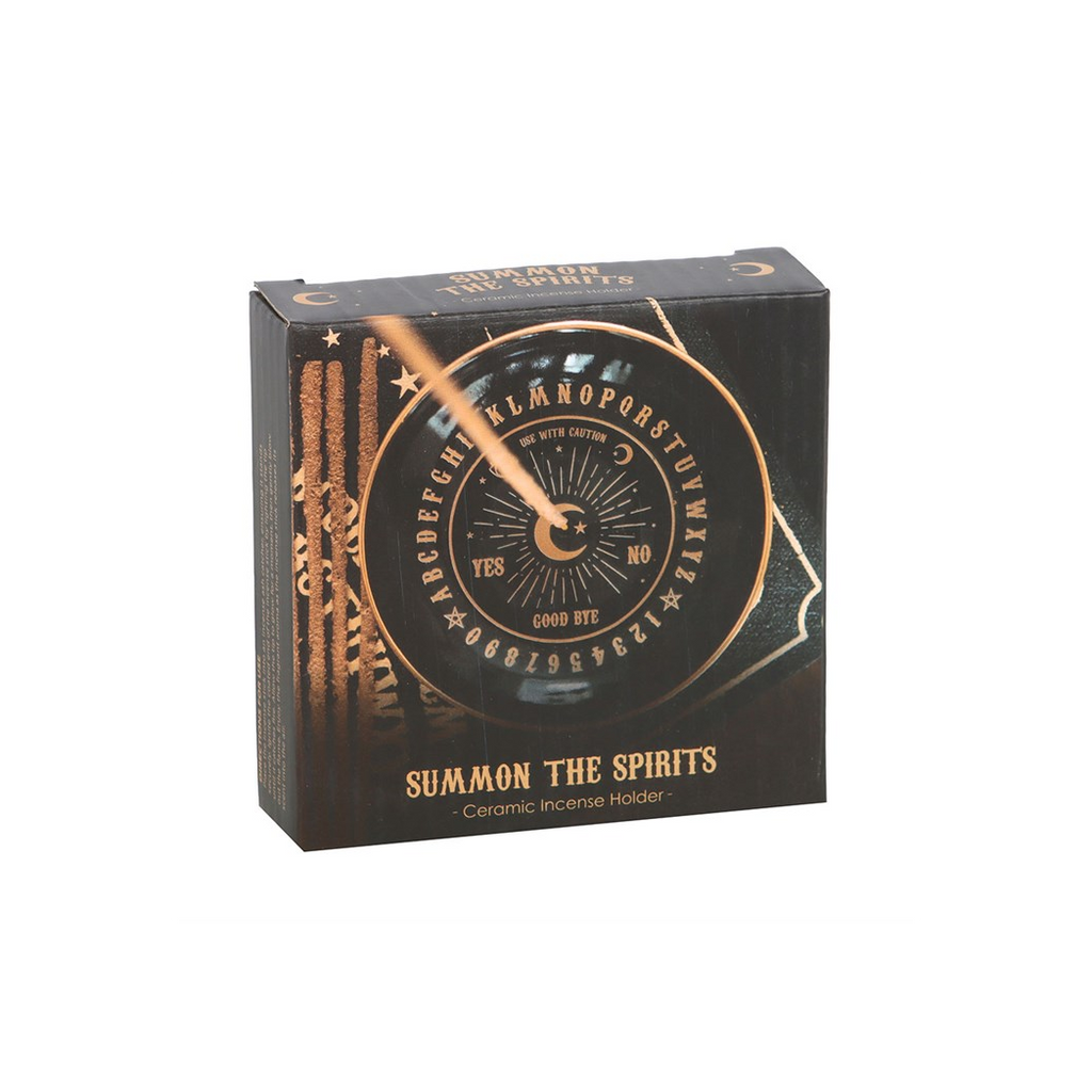 Black Talking Board Incense Holder | Incense Holders