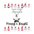 Star Necklace - Merry & Bright Christmas Gift Card | Woman's Necklace | Mother's Day Gift