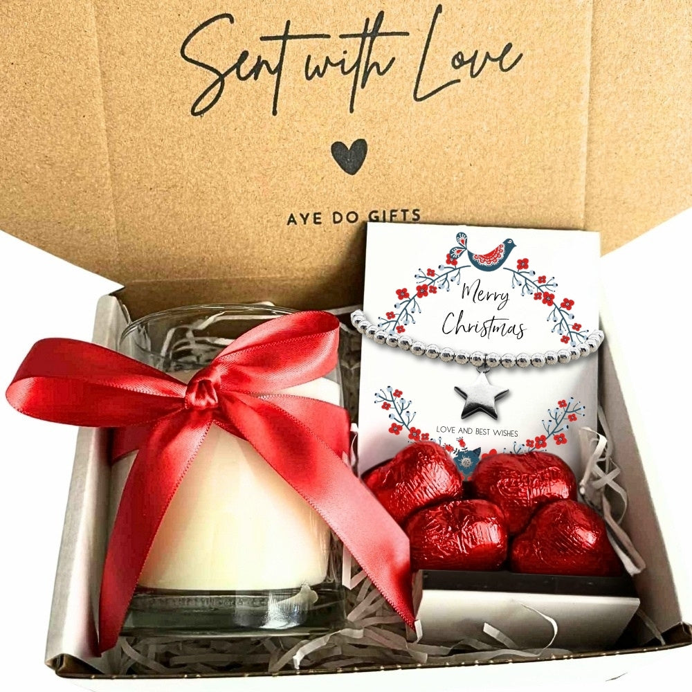 Small Merry Christmas Star Gift Hamper