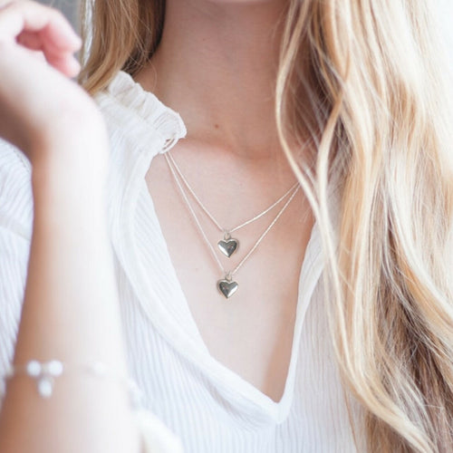 Maid of Honour Heart Necklace & Thank You Gift Card | Woman's Necklace | Inspired Creative Gifts