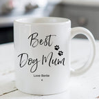 Personalised Best Dog Mum Mug | Ceramics | Inspired Creative Gifts