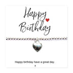 Happy Birthday Bracelet and Gift Card