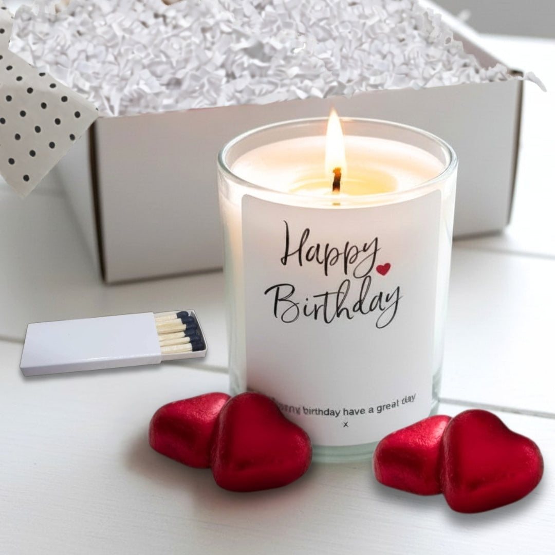 Happy Birthday Candle Gift Set