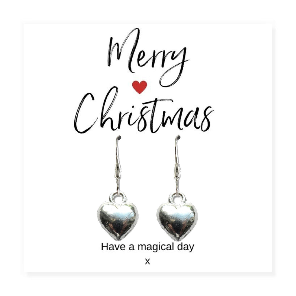 Small Merry Christmas Gift Hamper | Earrings, Chocolates & Candle