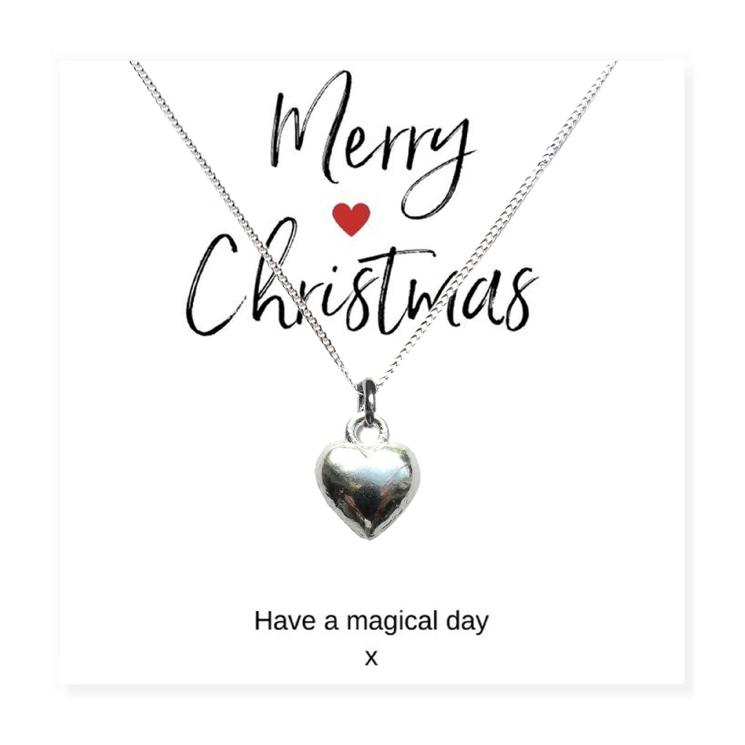 Small Merry Christmas Gift Hamper | Woman's Necklace