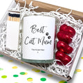 Best Cat Mum Candle Gift Set