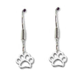 Women's Paw Print Drop Earrings