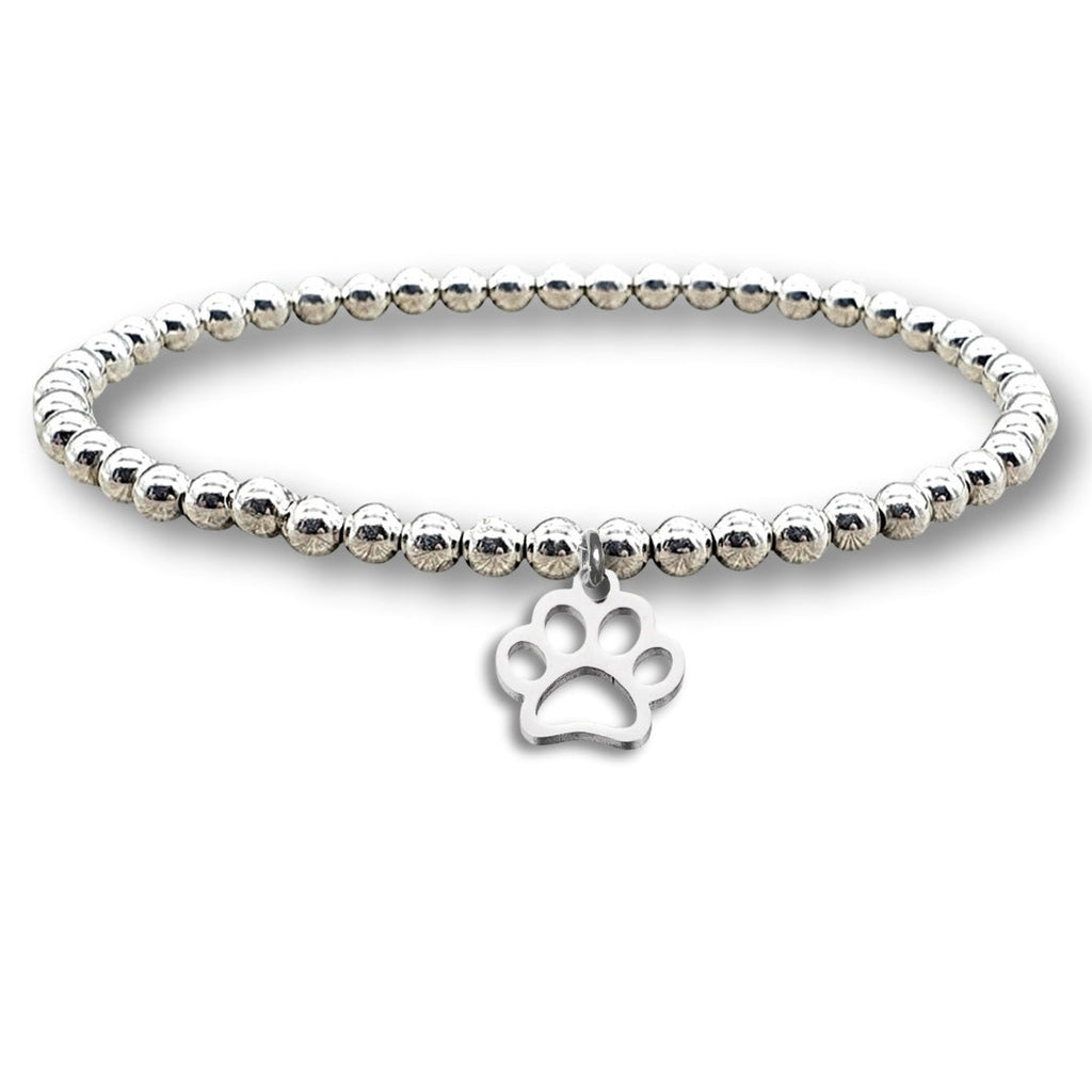 Some Paw-dy Loves You - Paw Print Bracelet & Gift Card
