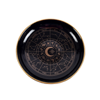 Black Astrology Wheel Trinket Dish | Trinket, Jewellery & Keepsake Boxes