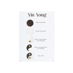 30cm Yin Yang Hanging Metal Sign