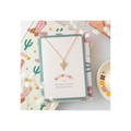 Cactus Necklace on Greeting Card | Woman's Necklace | Inspired Creative Gifts