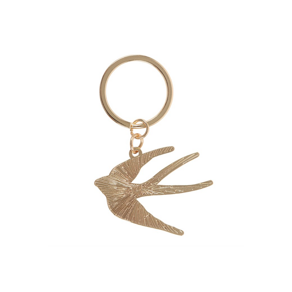 Blue Spread Your Wings Swallow Keyring | Keyrings | Inspired Creative Gifts