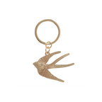 Blue Spread Your Wings Swallow Keyring | Keyrings | Inspired Creative Gifts