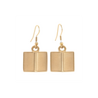 Book Worm Earrings