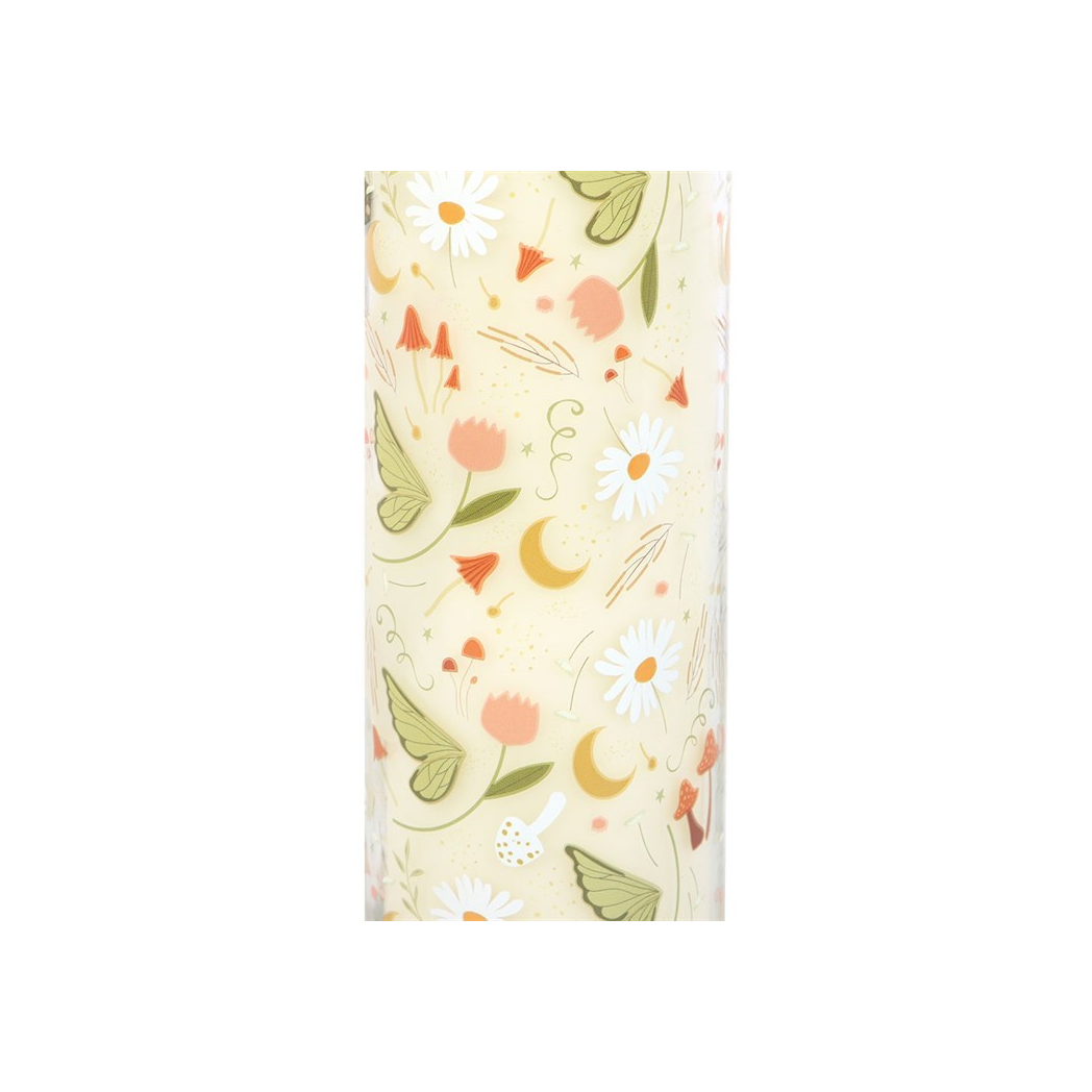 Fairy Folklore Print Moss & Sandalwood Tube Candle | Candles | Inspired Creative Gifts