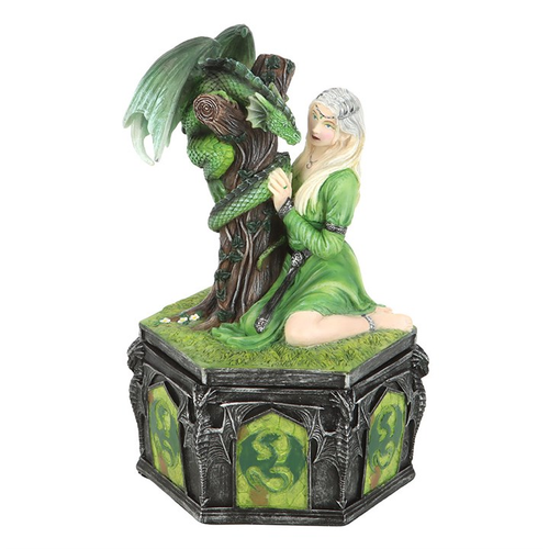 Dragon Friendship Summer Box by Anne Stokes | Trinket, Jewellery & Keepsake Boxes | Inspired Creative Gifts