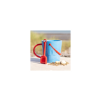 Bucket Shaped Ceramic Mug with Spade Spoon
