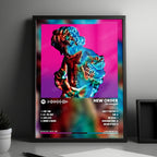New Order "Technique" Album Cover Poster - with Complete Tracklist
