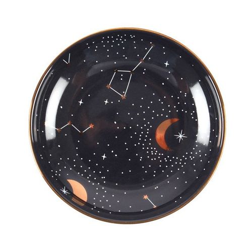 10.5cm Ceramic Purple Star Sign Trinket Dish - Inspired Creative Gifts
