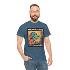 'Phonosaurus' Men's Vinyl T-Shirt
